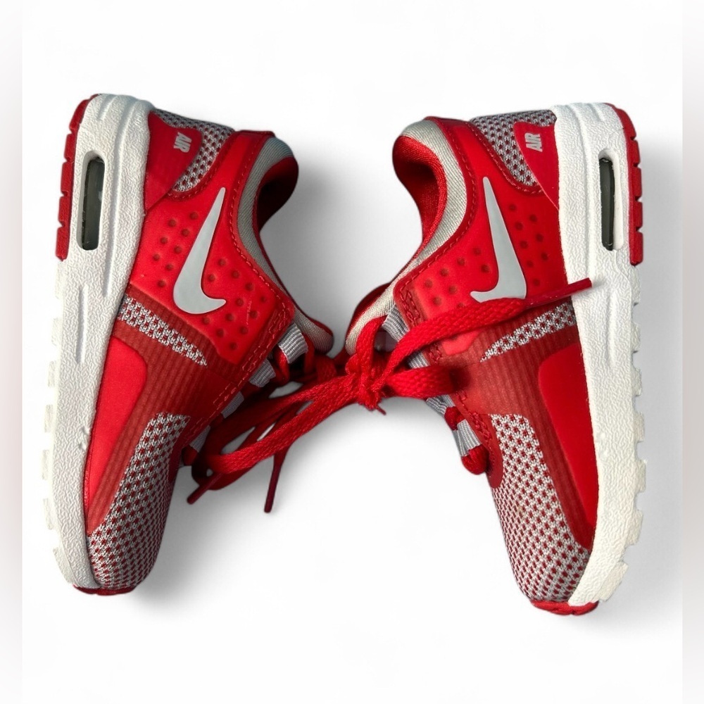 Nike Kids Air Max Zero Essential Toddler 6 Red & White Slip-on Sneakers NWOB - Picture 4 of 11